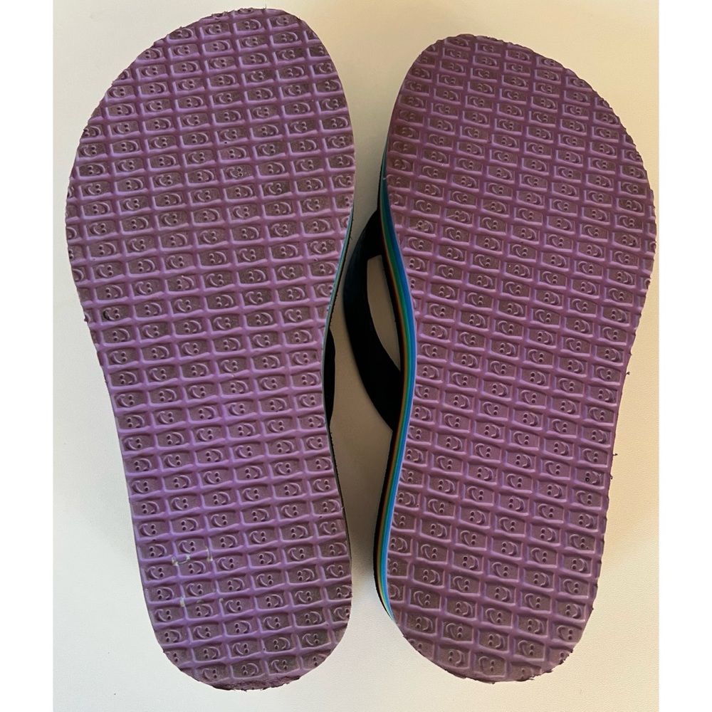 Sanuk Rainbow Yoga Mat Platform Flip Flop Sandals 8 - Picture 8 of 11